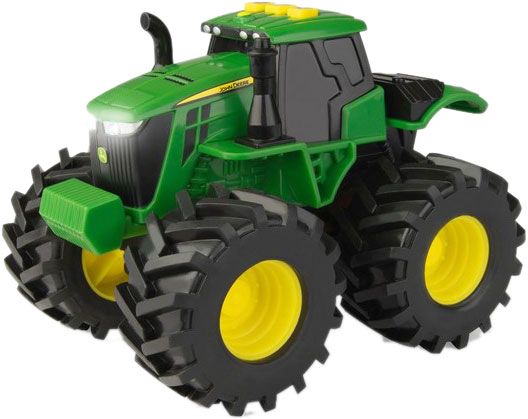 Игрушка Tomy John Deere Трактор Monster Treads со звуковыми и мировыми эффектами 46656