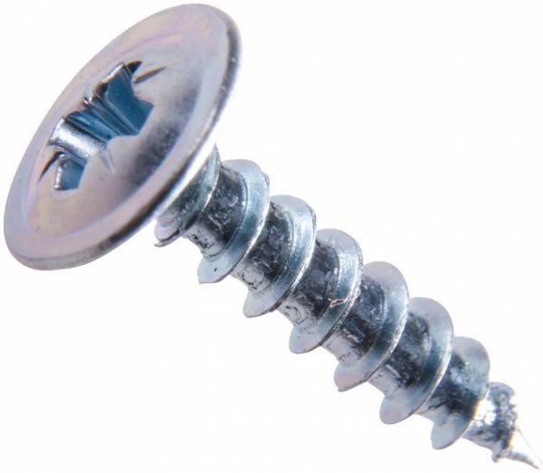 Шуруп универсальный с прессшайбой ЦБ 3x12 мм 50 шт EXPERT FIX