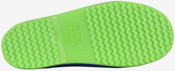 Чоботи Coqui 8506 Blue/Lime 102469 р. 33 синій