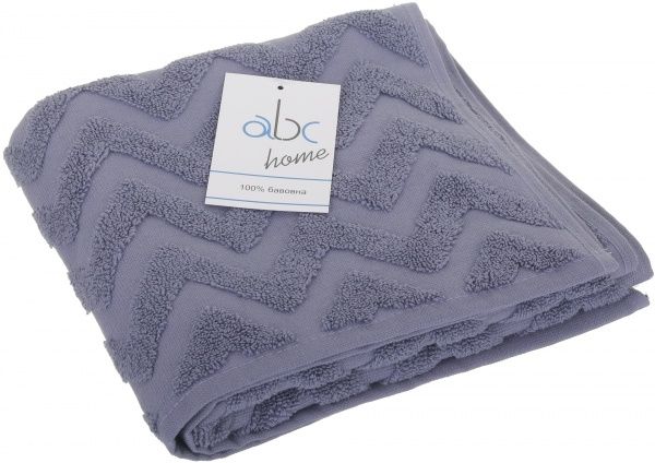 Рушник Zigzag 50x90 см графіт ABC 