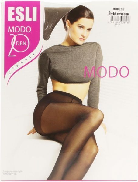 Колготки Conte ESLI MODO 20 den castoro р. 3 светло-коричневый 