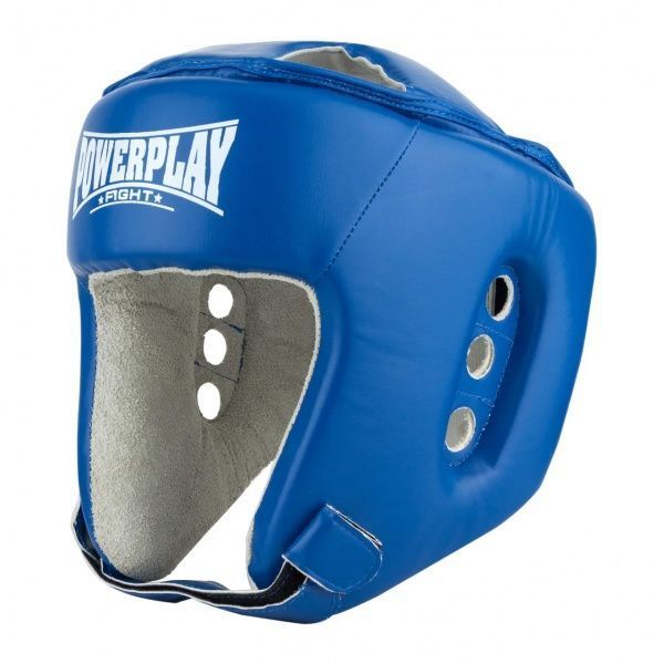 Шлем боксерский PowerPlay тренировочный уни. XL синий PP_3084 р. XL 