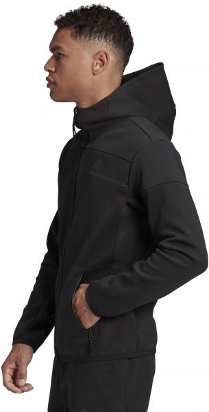 Джемпер Adidas ZNE FZ GM6531 р. M черный