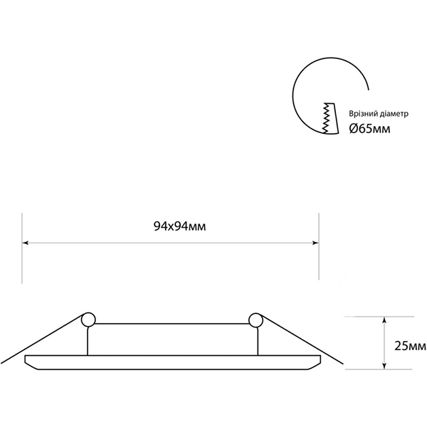 Светильник точечный Светкомплект SVS 108 с LED-подсветкой 50 Вт G5.3 4500 К алюминий 