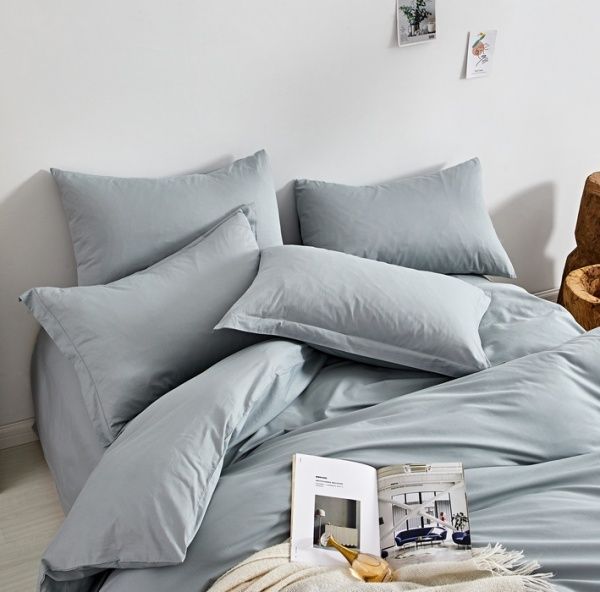 Комплект постільної білизни 1.5 сіро-зелений Word of Dream 