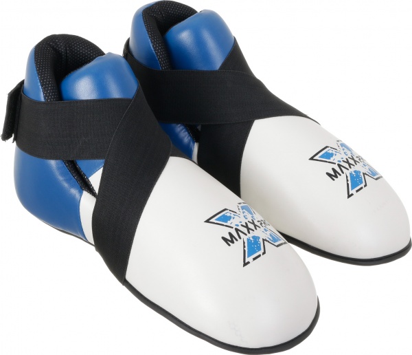 Фути для кікбоксингу MaxxPro KMR-625 синій р. L 