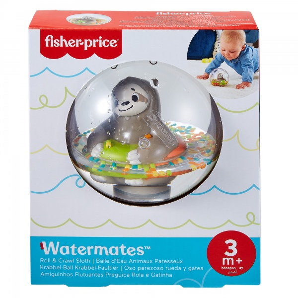 Игрушка развивающая Fisher Price Веселые зверушки в шаре (в асс.) GRT61