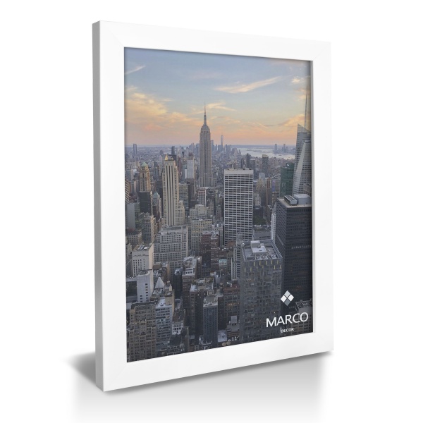 Рамка для фотографії зі склом MARCO decor 1611 1 фото 21х30 см білий 