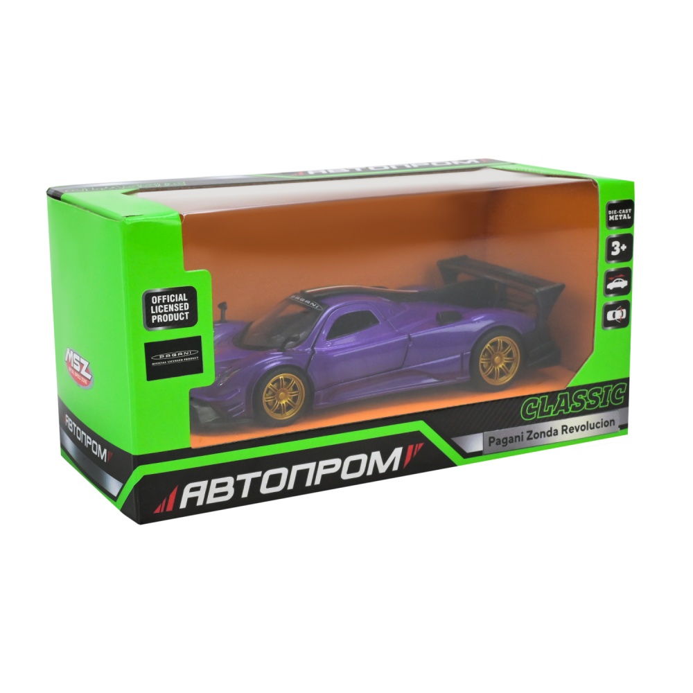 Автомодель Автопром 1:32 Pagani Zonda Revolucion 10007
