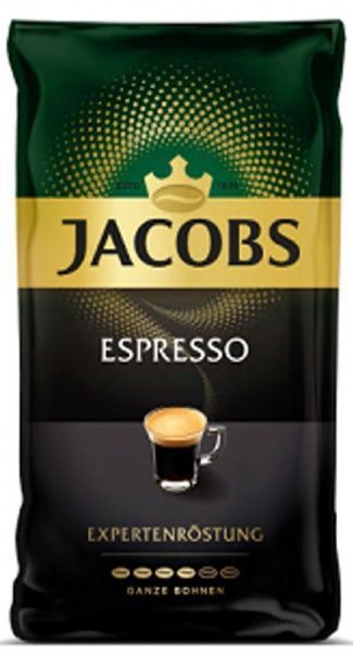 Кава в зернах Jacobs Espresso 1000 г (8711000539187) 