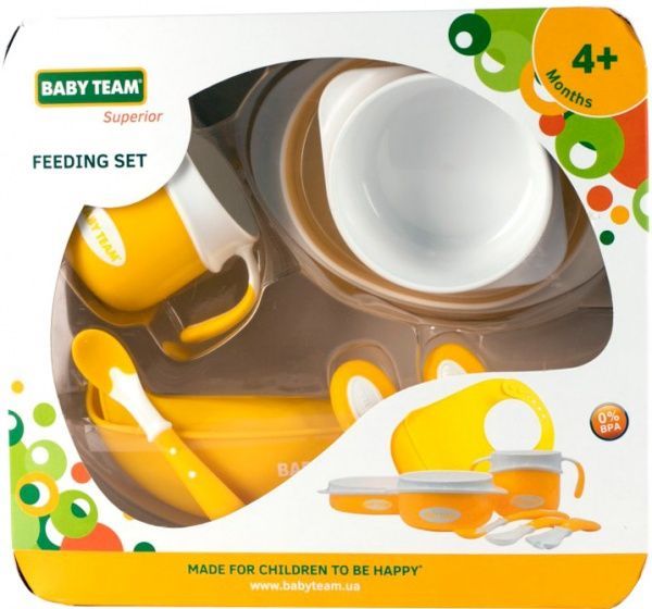 Набор детской посуды Baby Team 6090