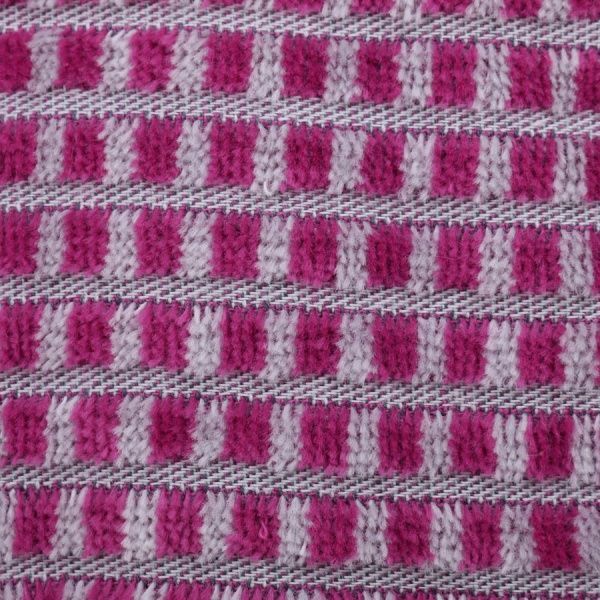 Халат велюровый Cawo Checked р. 44 розовый 