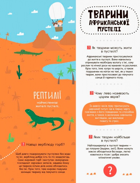 Развивающая книжка «КЕНГУРУ Моя первая энциклопедия. В мире животных» 978-617-0938-19-0