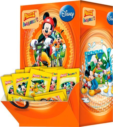 Льодяники Plusssz Дісней з вітамінами і фруктовим соком (22292014) 8 г 