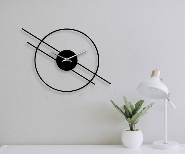 Часы настенные Nikko 480x480 мм черный Moku