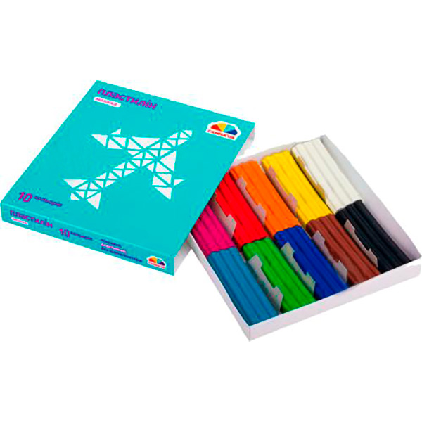 Пластилін Малята 10 кольорів 150 г 300303 Гамма UA