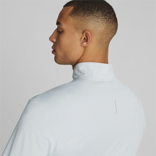 Джемпер Puma RUN FAVORITE 1/4 ZIP M 52315380 р. S сірий