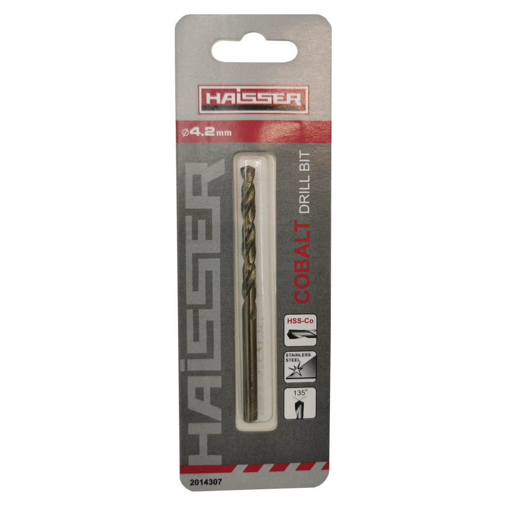 Сверло по металлу Haisser 2014307 Industrial 4.2х43х75мм 1 шт. 115867