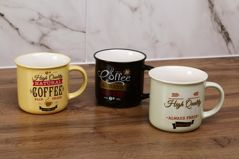 Чашка Fiora Vintage yellow 355 мл