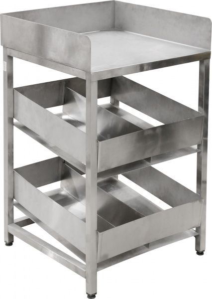 Фреш-станція нейтральна виробнича 600x600x850 мм нержавіюча сталь