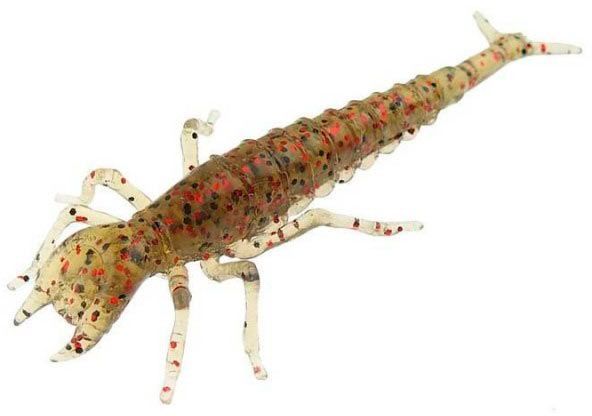 Приманка FishUp Diving Bug 2 50 мм 8 шт. #045 green pumpkin/red & black