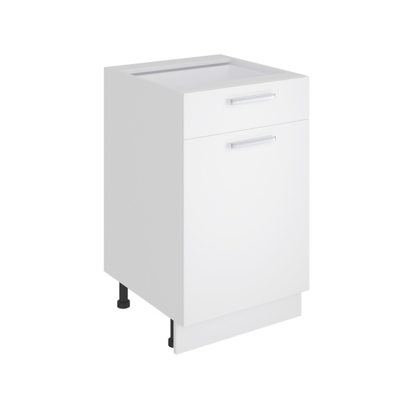 Тумба нижняя Алина Н 50/85 (1д1я) белый/белый Сокме