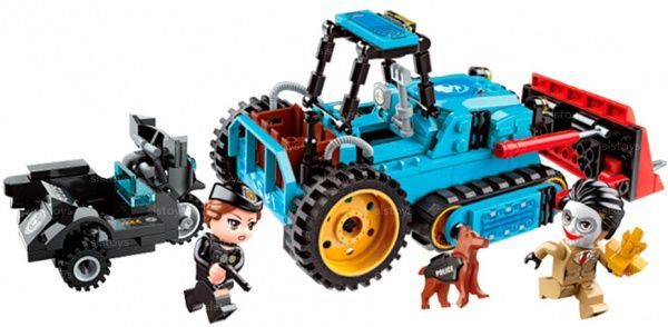 Конструктор Qman 1927 спецтехніка мотоцикл фігурки ODT100412