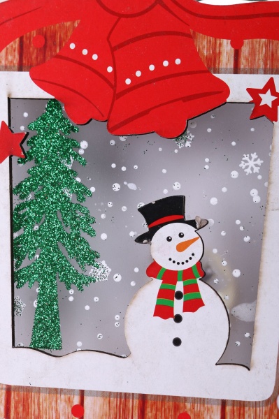 Декоративна підвіска Подарунок 18x17 см різнокольоровий YB20802B