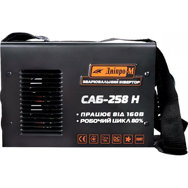 Інвертор зварювальний Дніпро-М САБ-258Н + КШМ МШК-1150Р