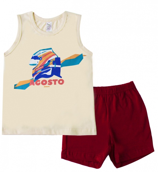 Піжама для хлопчиків Smil р.134 світло-бежевий 104680 