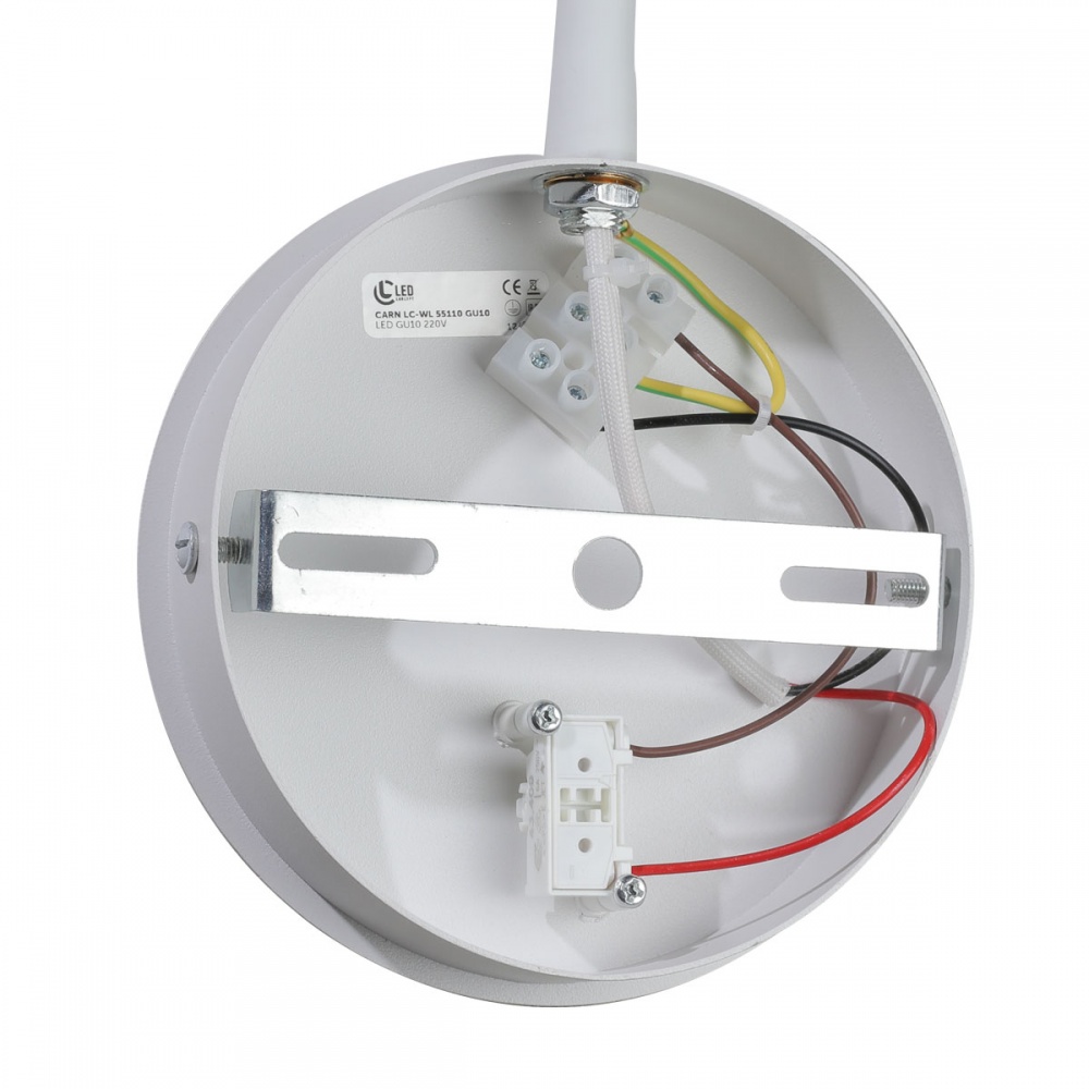 Світильник настінний LED CONCEPT CARN LC-WL 1xGU10 білий