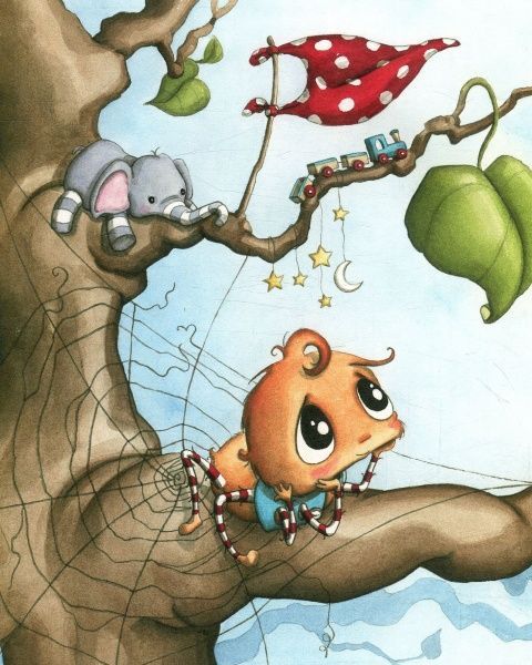 Книга Диана Амфт «Как полюбить паучка?» 978-966-915-233-6