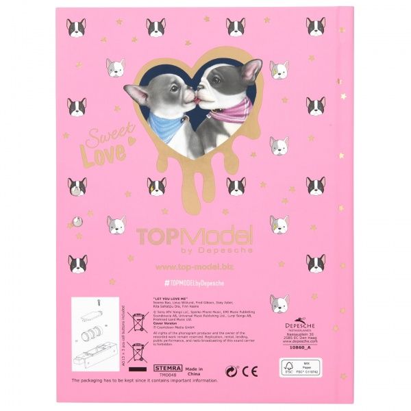 Блокнот Motto код/звук, Джун и Джилл 410860