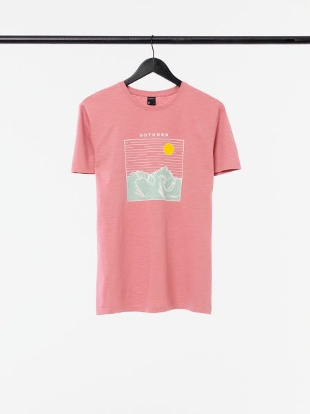 Футболка Outhorn HOL21-TSM641-53S р.2XL темно-рожевий