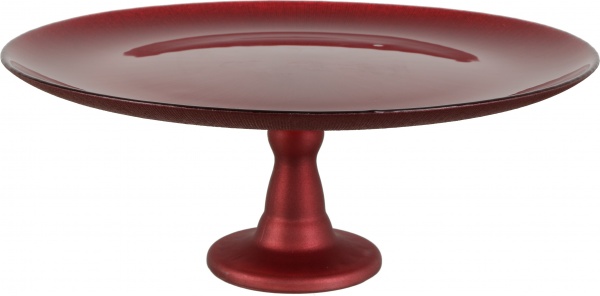 Тортниця Focus 33 см червона Dekor Cam 