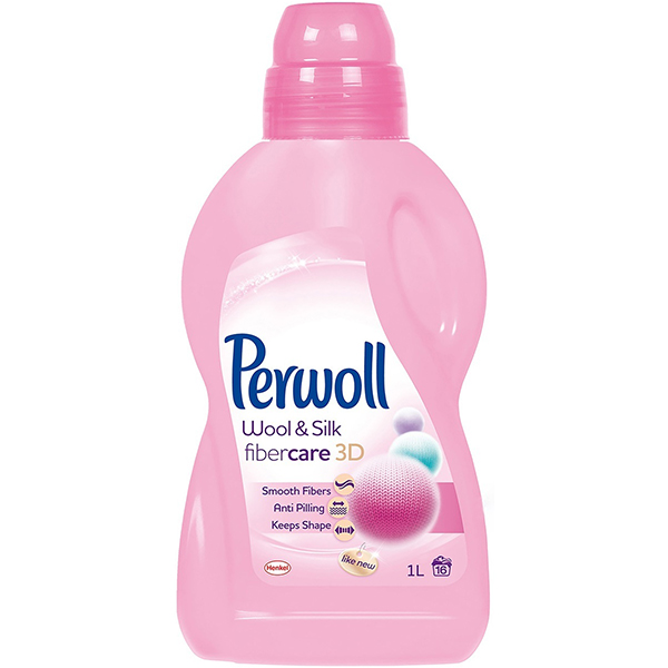 Гель для машинной и ручной стирки Perwoll для деликатной стирки для шерстяных и деликатных вещей 1,8 л