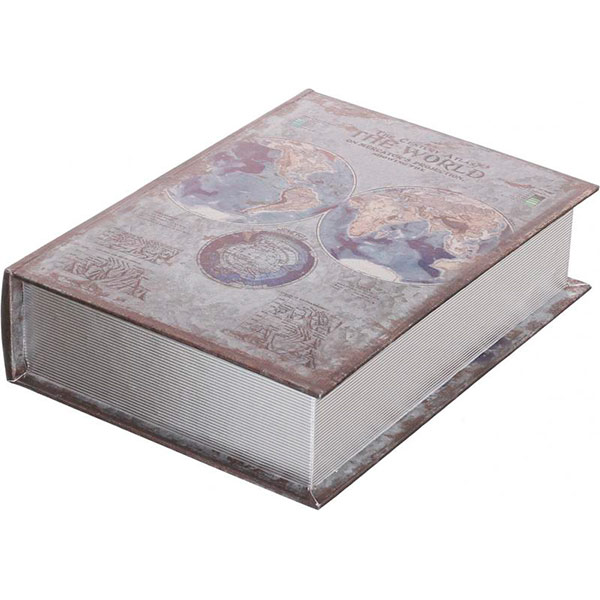 Скринька-книга Карта світу 30x22x7,5 см XBX1803-B