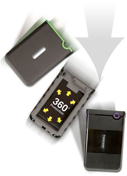 Зовнішній жорсткий диск Transcend StoreJet 2 ТБ 2,5