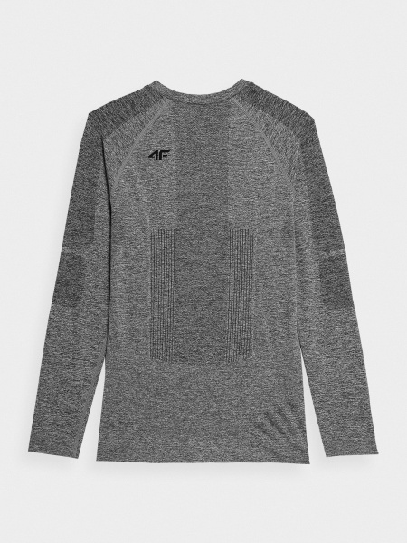 Футболка з довгим рукавом 4F H4Z22-BIMB030G-27M р.S сірий