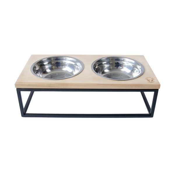 Миска подвійна 10 центів для Джека №4 M 2х800 мл чорний