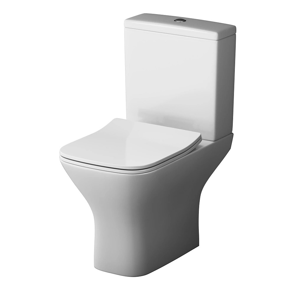 Унитаз-компакт AM.PM без ободка з сидением микролифт