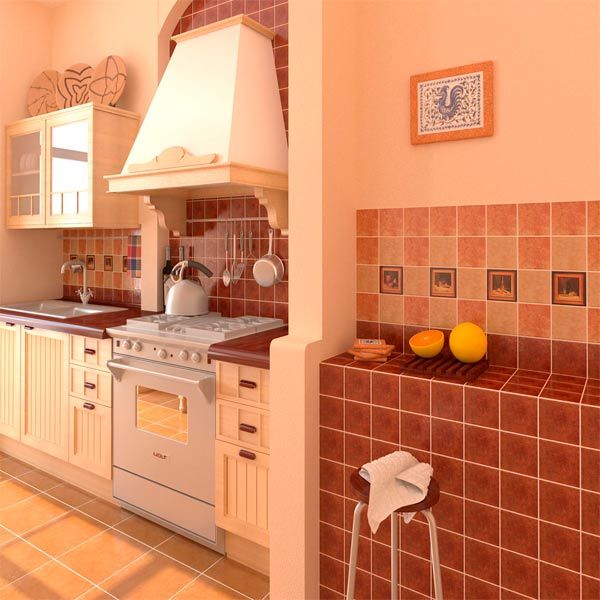 Плитка Cersanit Madera бурштын 100х100 мм