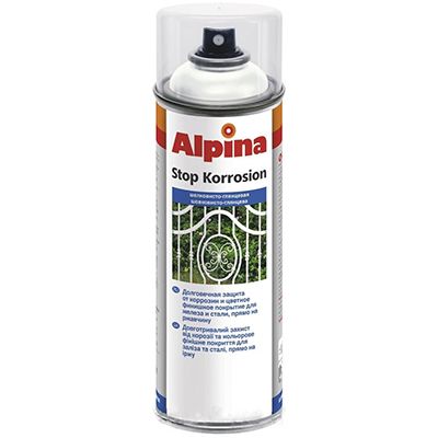 Аэрозоль Alpina Stop Korrosion черный янтарь 400 мл