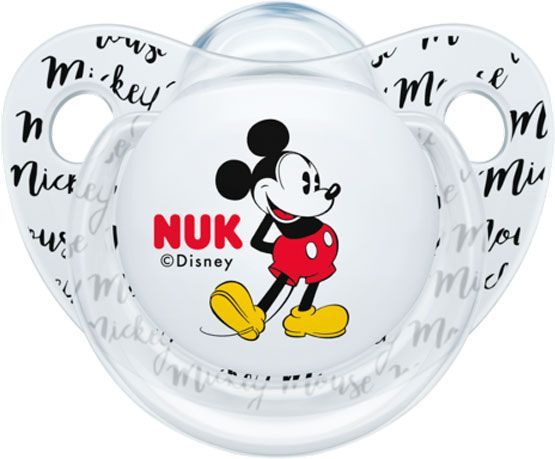 Пустышка Nuk Trendline Disney Mickey красный и белый р 2 (10176212)