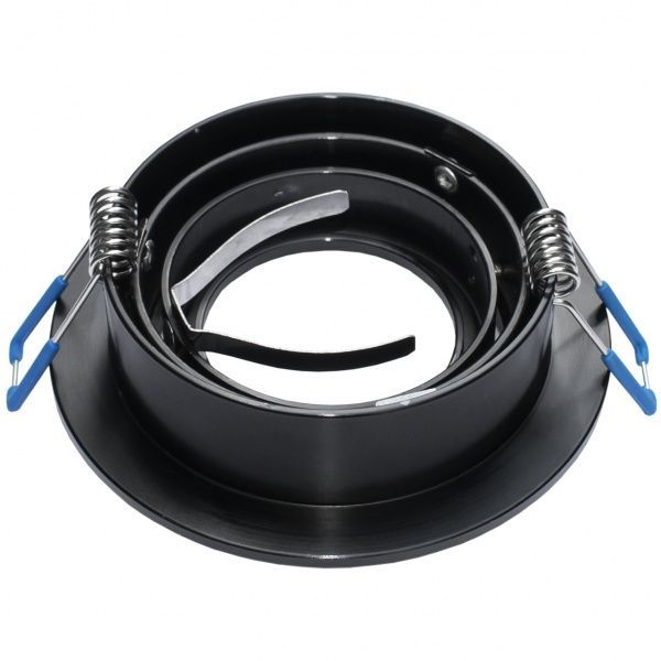 Светильник точечный Hopfen 50 Вт GU5.3 черный ALUM 1701 BK 