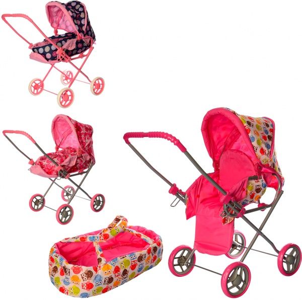 Коляска для ляльок в асортименті 9391
