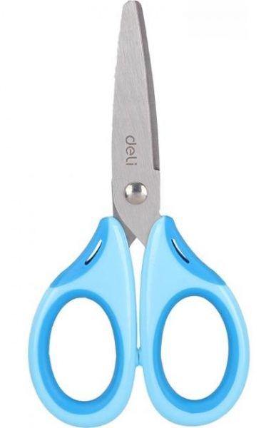 Ножницы детские Neon 13,5 см голубые ED60300 Deli