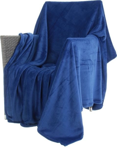 Плед Basic 220x200 см синій La Nuit 