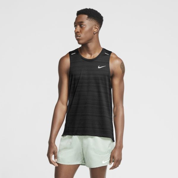 Майка Nike M NK DF MILER TANK CU5982-010 р.L чорний
