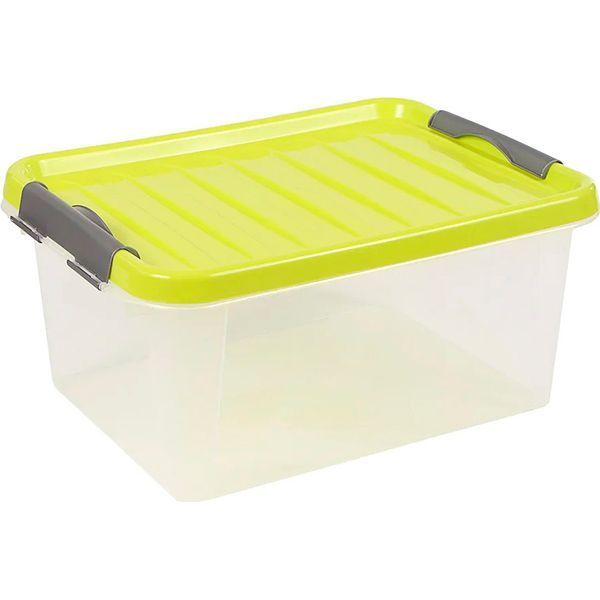 Ящик для хранения полипропиленовый Heidrun 601_салатовий ClipBOX light 4 л 130x185x275 мм